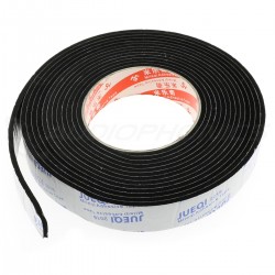 EVA Gasket Double Sided Adhesive 25x3mm 5m Black