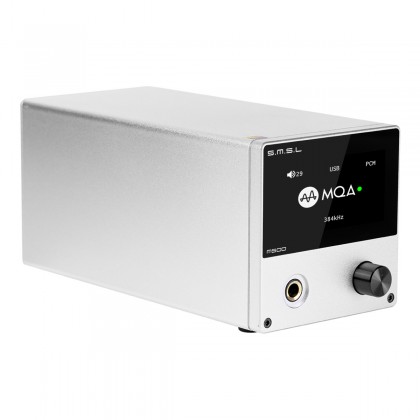 SMSL M500 Balanced DAC ES9038Pro Headphone Amplifier XMOS XU216 MQA 32bit 768kHz DSD512 Silver