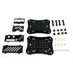 ALLO Acrylic Case for Allo Boss DAC + Raspberry Pi 4 Black