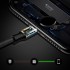 Câble USB-A vers Lightning / USB-C / Micro USB 1.2m Noir