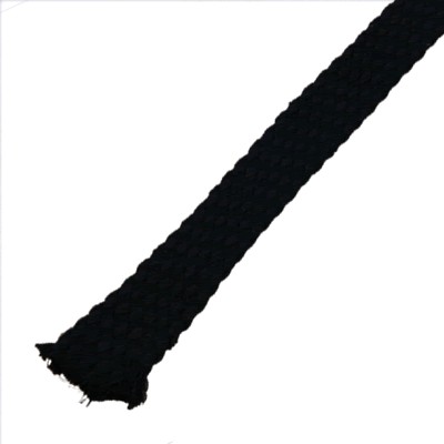 Sheath Natural cotton for cable Ø 18 - 25mm black
