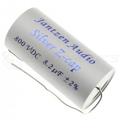 Jantzen Audio condensateurs Silver Z-cap 800 VDC 2.2 µF