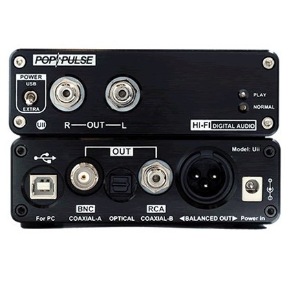 PopPulse UII PC DIGITAL LINK DAC entrée USB