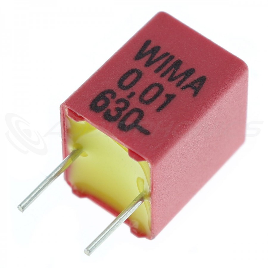 thumbnail interactive-video image 1 of 10x WIMA FKP2 47pF 1000V 5% Pitch 5mm Film Capacitors, FKP2O100471D00JSSD, Made In Germany 1 of 6