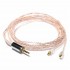OEAUDIO 2DUALOFC Headphone Cable Jack 2.5mm to MMCX Balanced OFC Copper PTFE Ø1.5mm 1.2m