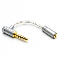 IBASSO CA04 Balanced Adapter Male Jack 4.4mm to Female Jack 2.5mm Gold Plated