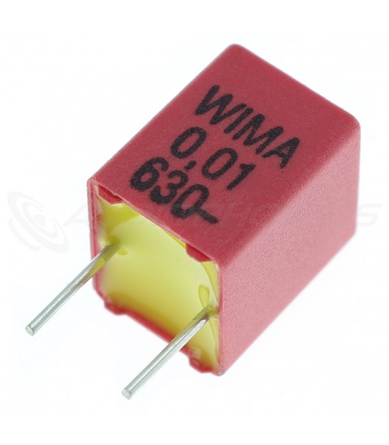 2 Condensatori WIMA FKP1 0,2uF (200nF) 1000V Passo 37,5mm - Film, PCB Mount, Made In Germany