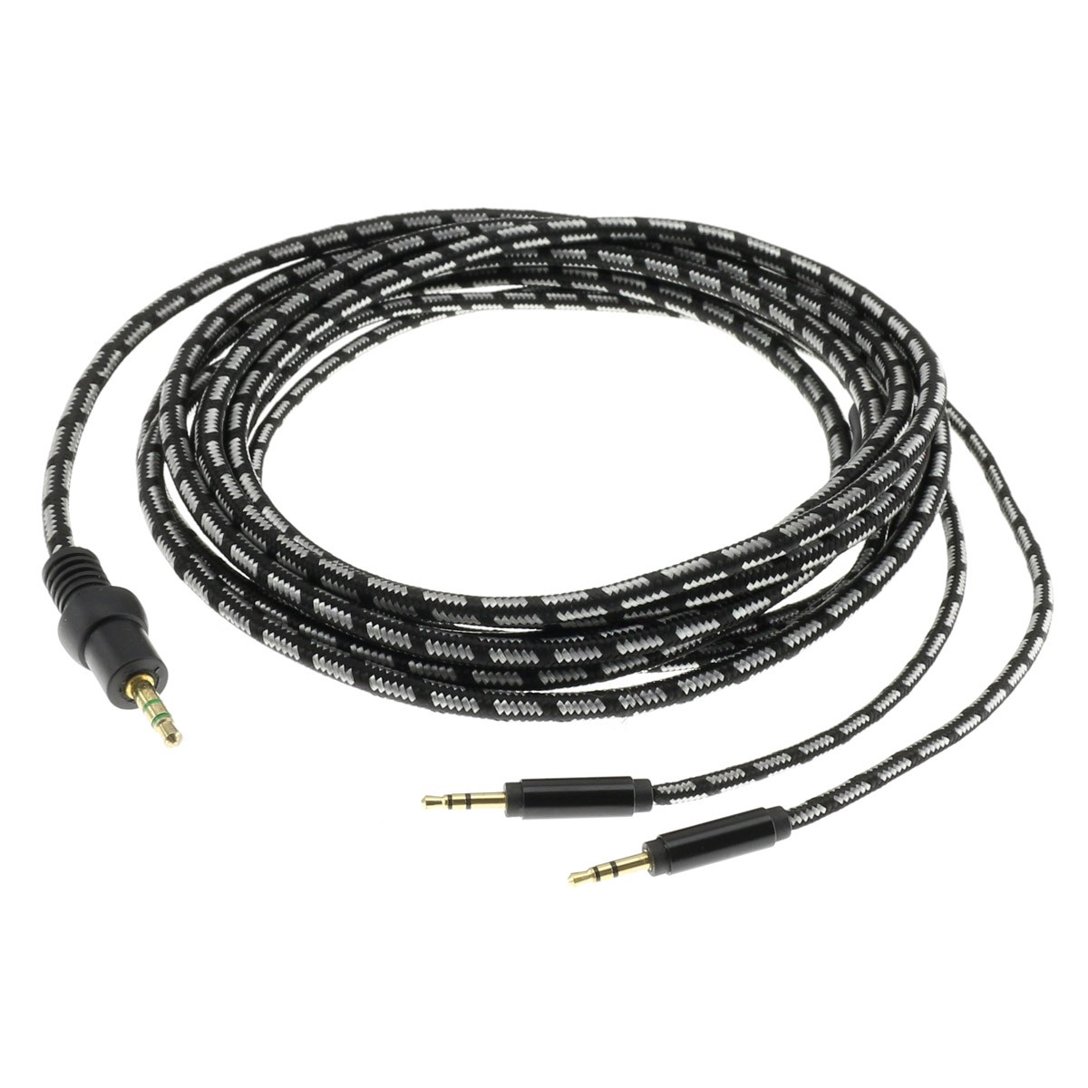 HIFIMAN Hybrid Cable Jack 3.5mm to 2x Jack 2.5mm for HIFIMAN Headphones HE Series OFC Copper 3m