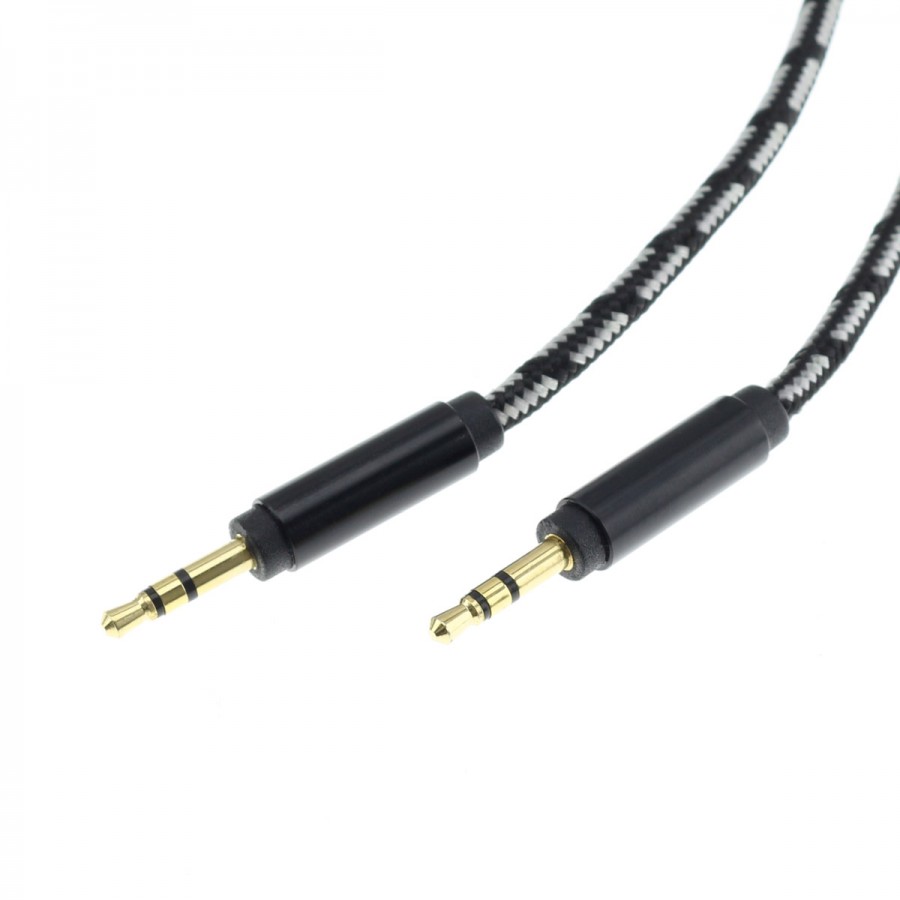 HIFIMAN Câble Hybride Jack 3.5mm vers Jack 2.5mm pour Casque HIFIMAN Série HE Cuivre OFC 3m