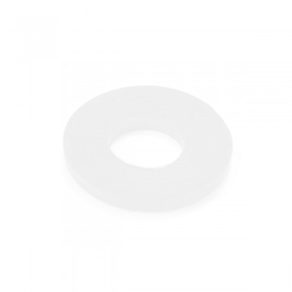 Flat Nylon Washers M4 x 1mm Black (x10)