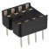 Support DIP8 pour circuit imprimé contact lamelles