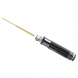 Hex Screwdriver Titanium Plated Steel 1.5x80mm