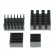 Heatsink for Raspberry Pi 4 (Set x4)