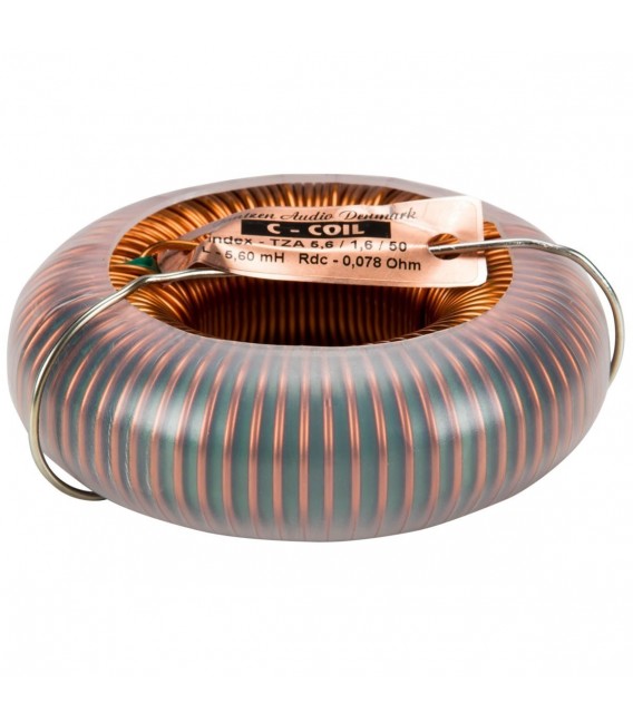 12,00mH 0,11Ohm 1,6mm Toroidspule Jantzen-Audio C-Coil Ringkernspule 