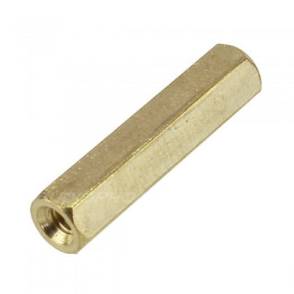 Standoff Spacers M2.5 Brass 20mm (x10)