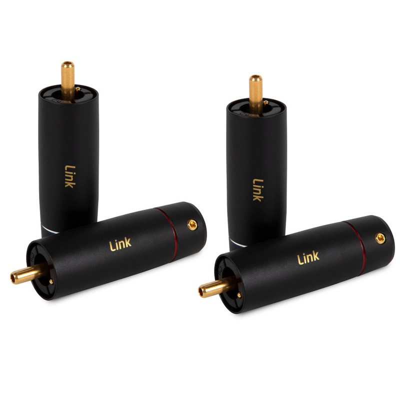 ETI LINK RCA Connector Tellurium Copper Ø9mm (Set x4)
