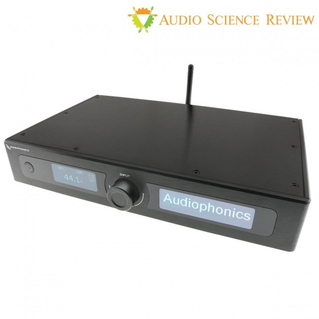Audiophonics - Adaptateur Secteur Alimentation 100-240V AC vers 15V 4A DC