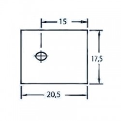 Isolant Mica pour transistor SOT 93 (10 piéces)