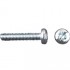 TCBZ screw convex head Cross-shaped steel M3x20mm (x100)