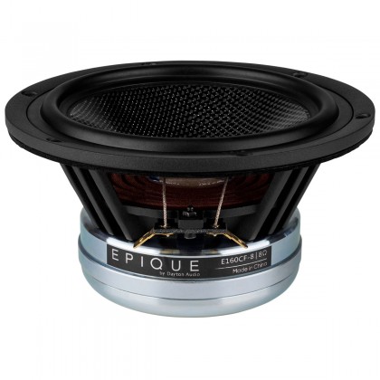 DAYTON AUDIO EPIQUE E160CF-8 Haut-Parleur de Grave Fibre de Carbone 100W 8 Ohm 89dB 50Hz - 8000Hz Ø13.3cm