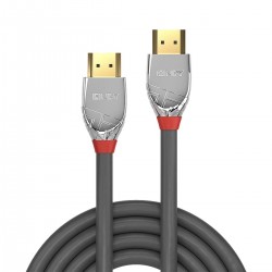 LINDY CROMO LINE High Speed HDMI 2.0 Cable Triple Shielding 24k Gold Plated 0.5m