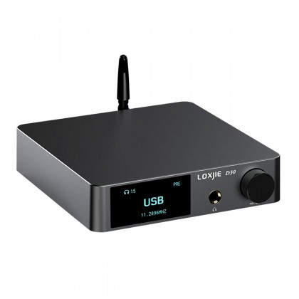 LOXJIE D30 DAC Headphone Amplifier AK4493EQ XMOS 32bit 768kHz DSD512