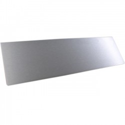 HIFI 2000 Facade aluminium 10mm Silver pour boitier 1U
