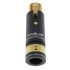 VIABLUE T6S XL Gold Plated 24k 3 Way FEMALE XLR Connector Ø12mm Black (Unit)