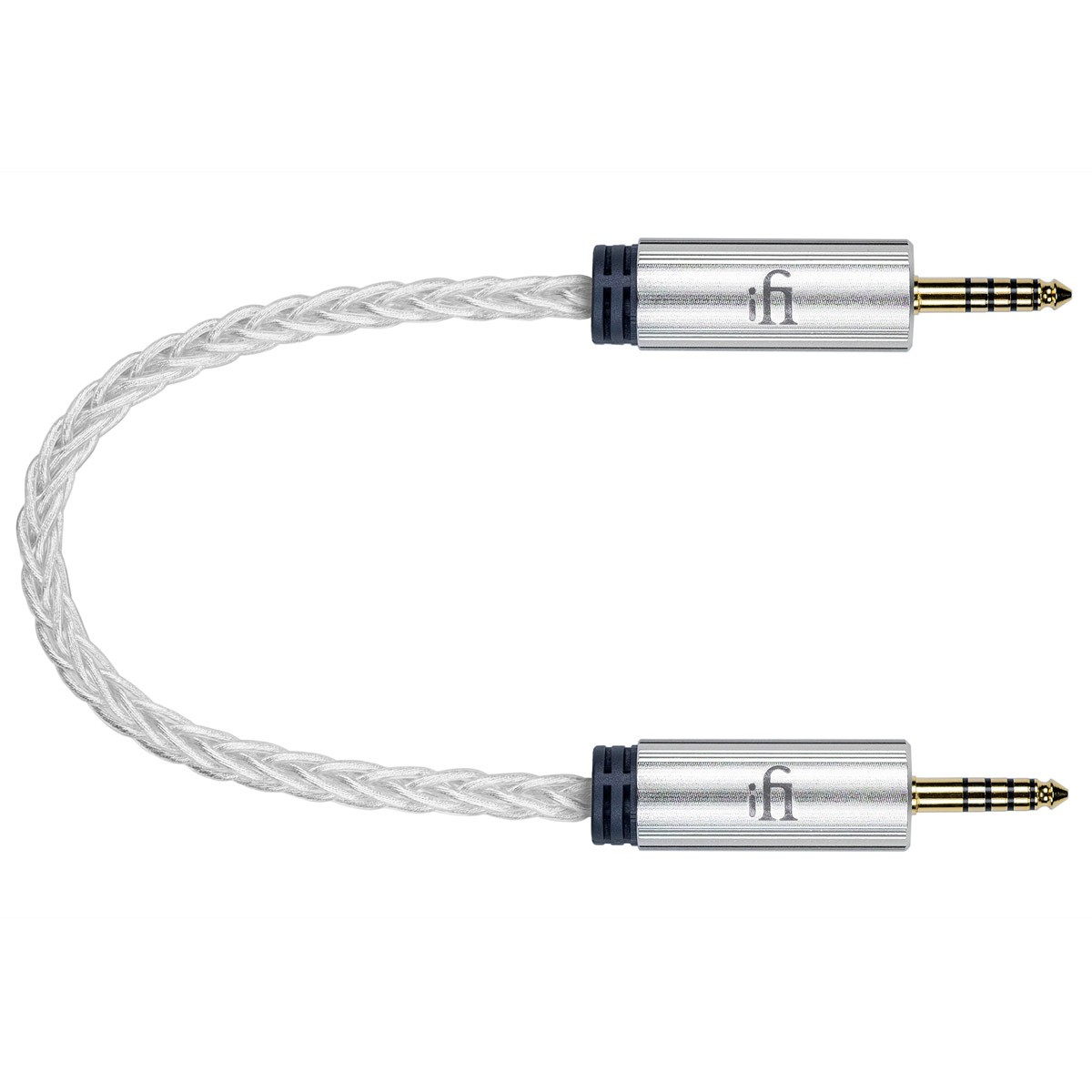 IFI AUDIO Câble Jack 4.4mm Cuivre OFHC Argent Blindé 30cm