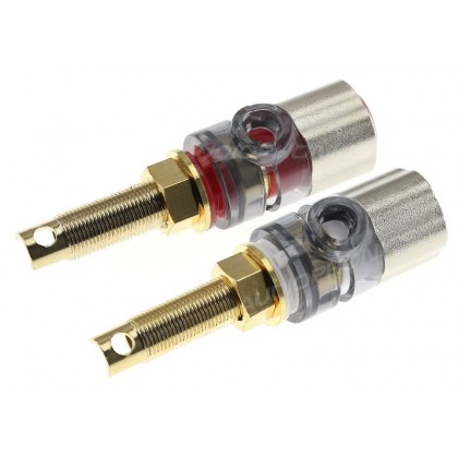 JANTZEN AUDIO Gold plated Binding posts 25mm (Pair)