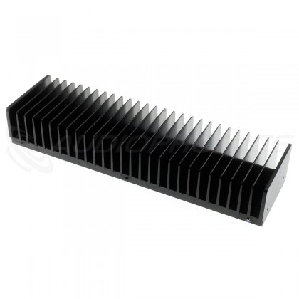 Heatsink Anodized 300x85x50mm Black