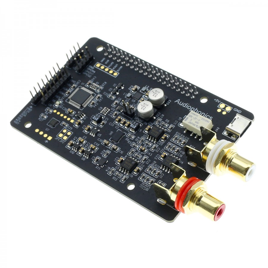 ES9038 Q2M I2S DSD Glasfaser Koaxialeingang Decoder Board DAC Board RCA