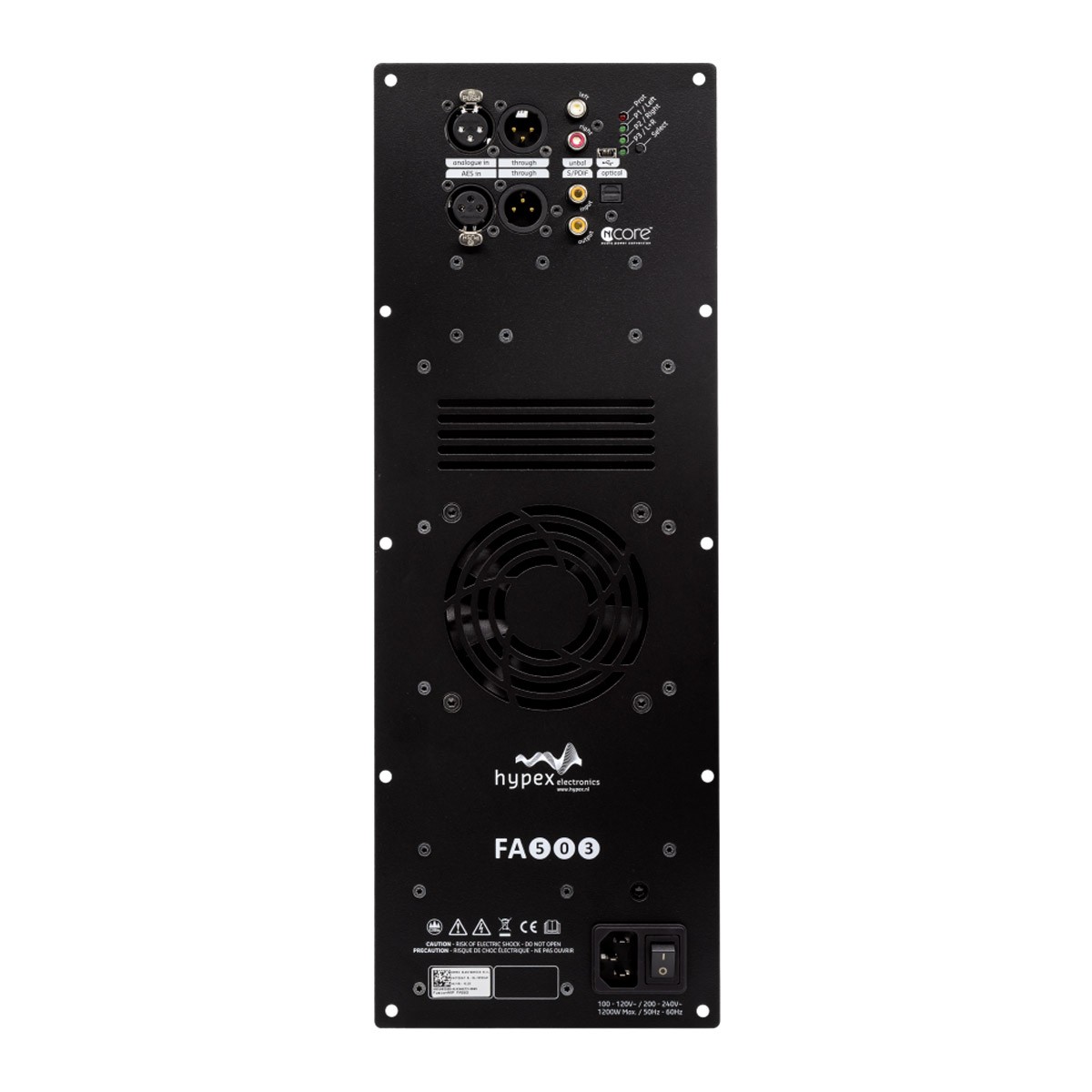 HYPEX FUSIONAMP FA503 Module Amplificateur NCore BTL 2x500W + 100W 4 Ohm