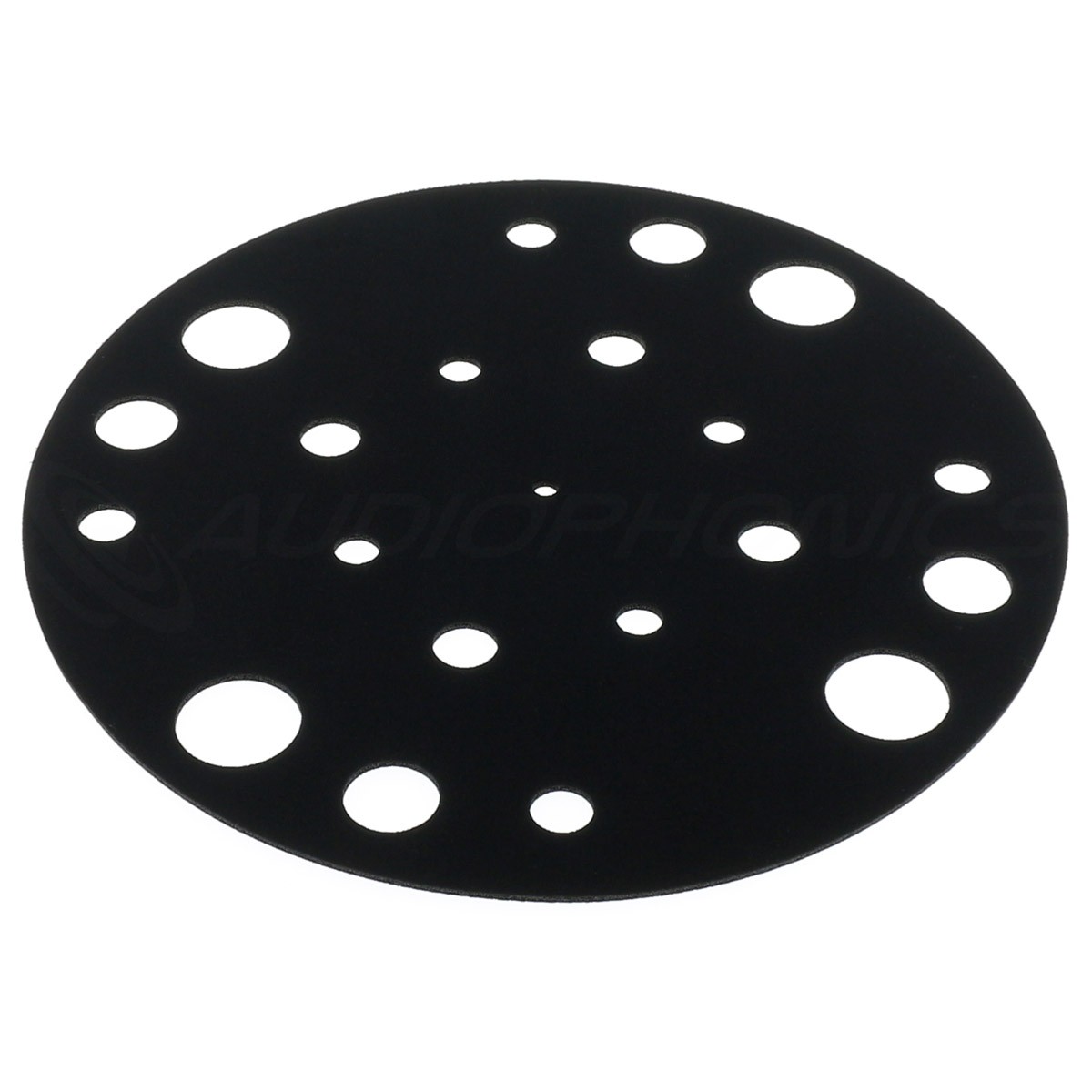 1877PHONO EHX-RUBBER MAT Couvre Plateau / Support Absorbant pour Vinyle Textile / Caoutchouc Noir