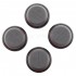 AUDIO BASTION REDLINE DAMPER Anti Vibration Damping Pads Aluminum / Silicone 41 x 17mm (Set x4)