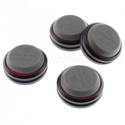 AUDIO BASTION REDLINE DAMPER Absorbeur de Vibrations Aluminium / Silicone (Set x4)