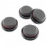 AUDIO BASTION REDLINE DAMPER Anti Vibration Damping Pads Aluminum / Silicone 41 x 17mm (Set x4)