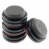 AUDIO BASTION REDLINE DAMPER Anti Vibration Damping Pads Aluminum / Silicone 41 x 17mm (Set x4)