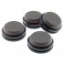 AUDIO BASTION REDLINE DAMPER PLUS+ Anti Vibration Damping Pads Aluminum / Silicone 49 x 20mm (Set x4)