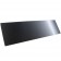 HIFI 2000 Facade aluminium 10mm Noir pour boitier 2U