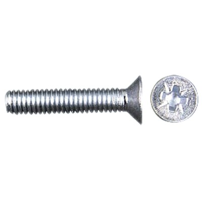 Screw TFZ countersunk head Phillips steel M3x10mm (x50)