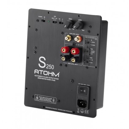 ATOHM S250-X ICE POWER Amplifier Module Class D Subwoofer 220W 4Ω