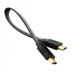 HDMI Cable 1.4 Male to Left Angled Male High Speed Ethernet 30cm