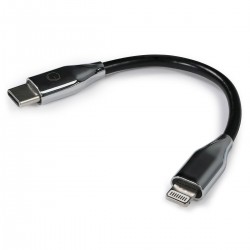 OEAUDIO OEOTG Câble USB OTG Lightning vers USB-C 12cm