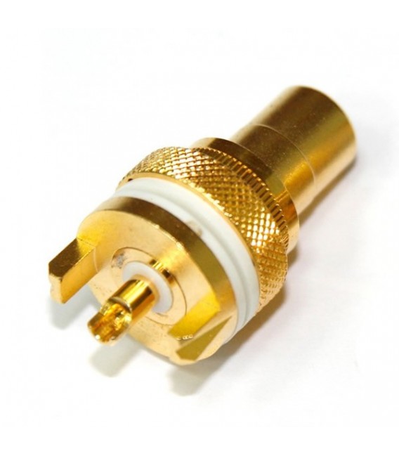 ELECAUDIO ER-103 Gold Plated RCA inlet PTFE isolated White (Unit ...