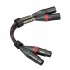 TOPPING TCX1 XLR Interconnect Cables 25cm (Pair)