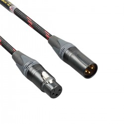 TOPPING TCX1 Câbles de Modulation XLR 25cm (La paire)