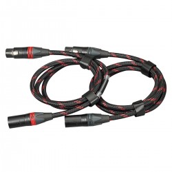 TOPPING TCX1 XLR Interconnect Cables 1.25m (Pair)