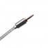 DD BC05B Câble Jack 2.5mm Symétrique vers CIEM 0.78mm Cuivre OCC Plaqué Argent 50cm