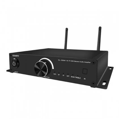 CLOUDYX CL-250W A31 Amplificateur WiFi DLNA AirPlay Bluetooth 5.0 HDMI 2x100W 4 Ohm